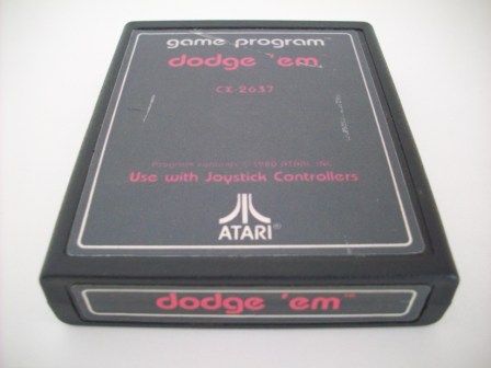 Dodge Em (text label) - Atari 2600 Game